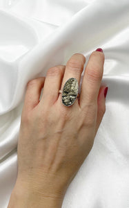 Anello Pirite Argento 925