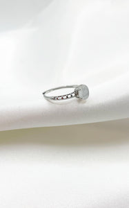 Anello Labradorite Ovale Argento 925