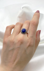 Anello Lapislazzuli e Argento 925