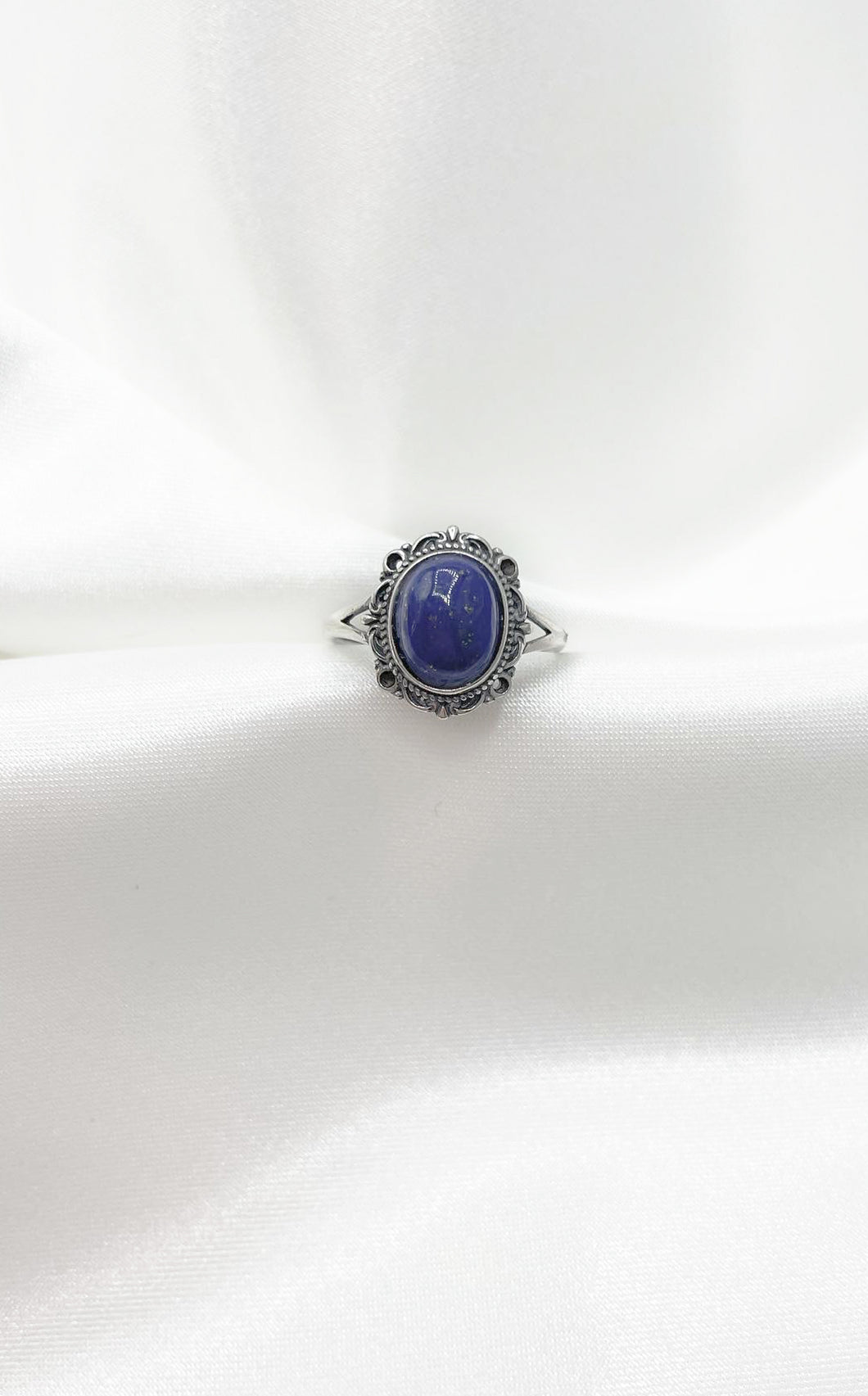 Anello Lapislazzuli e Argento 925
