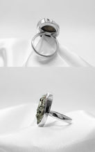 Carica l&#39;immagine nel visualizzatore di Gallery, Anello Pirite Ovale e Argento 925
