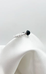 Anello Tormalina e Argento 925