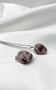 Collana Cuore Rodonite