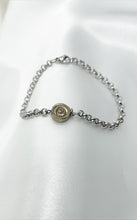 Carica l&#39;immagine nel visualizzatore di Gallery, Bracciale Infinty Rose - Pirite e Acciaio Inossidabile
