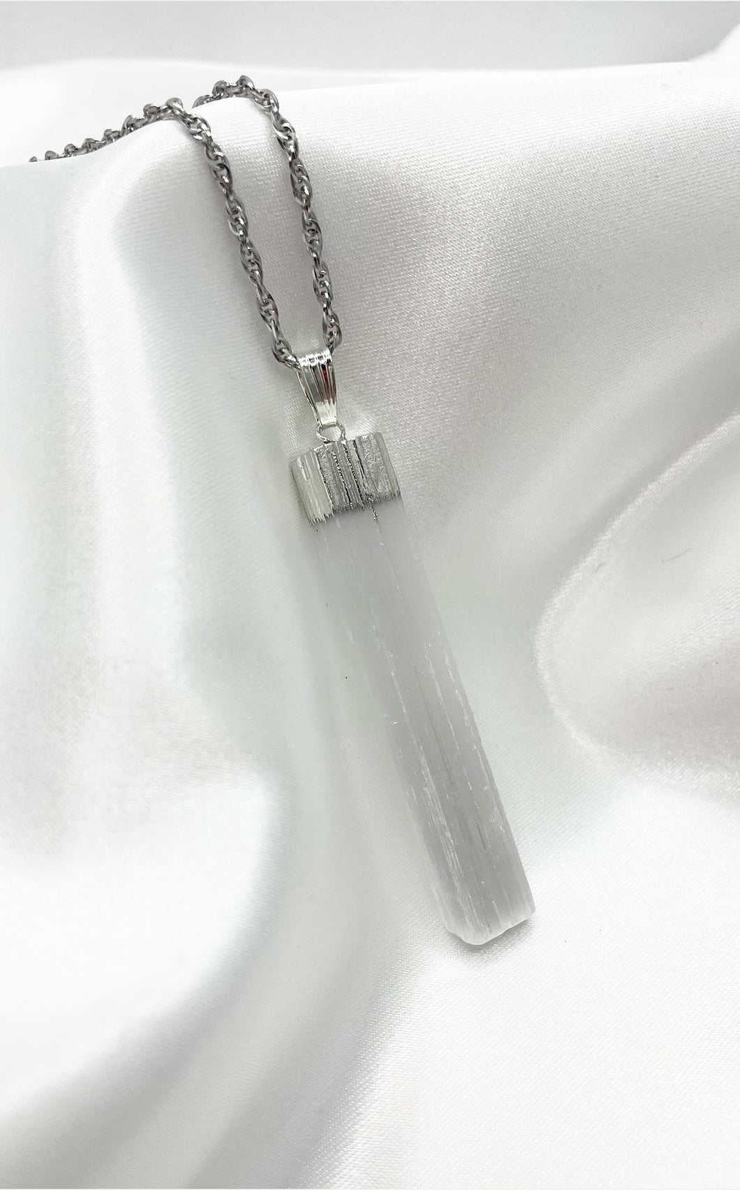 Collana Selenite Barretta