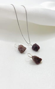 Collana Tormalina Policroma Grezza