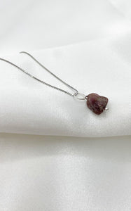 Collana Tormalina Policroma Grezza