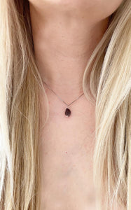 Collana Tormalina Policroma Grezza