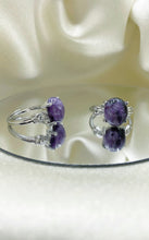 Carica l&#39;immagine nel visualizzatore di Gallery, Anello Ciaroite (Rame placcato Argento 925)
