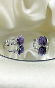 Anello Ciaroite (Rame placcato Argento 925)