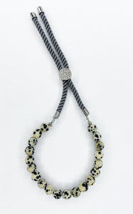 Bracciale Diaspro Dalmata Unisex