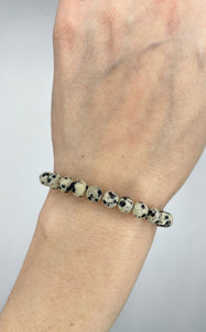 Bracciale Diaspro Dalmata Unisex