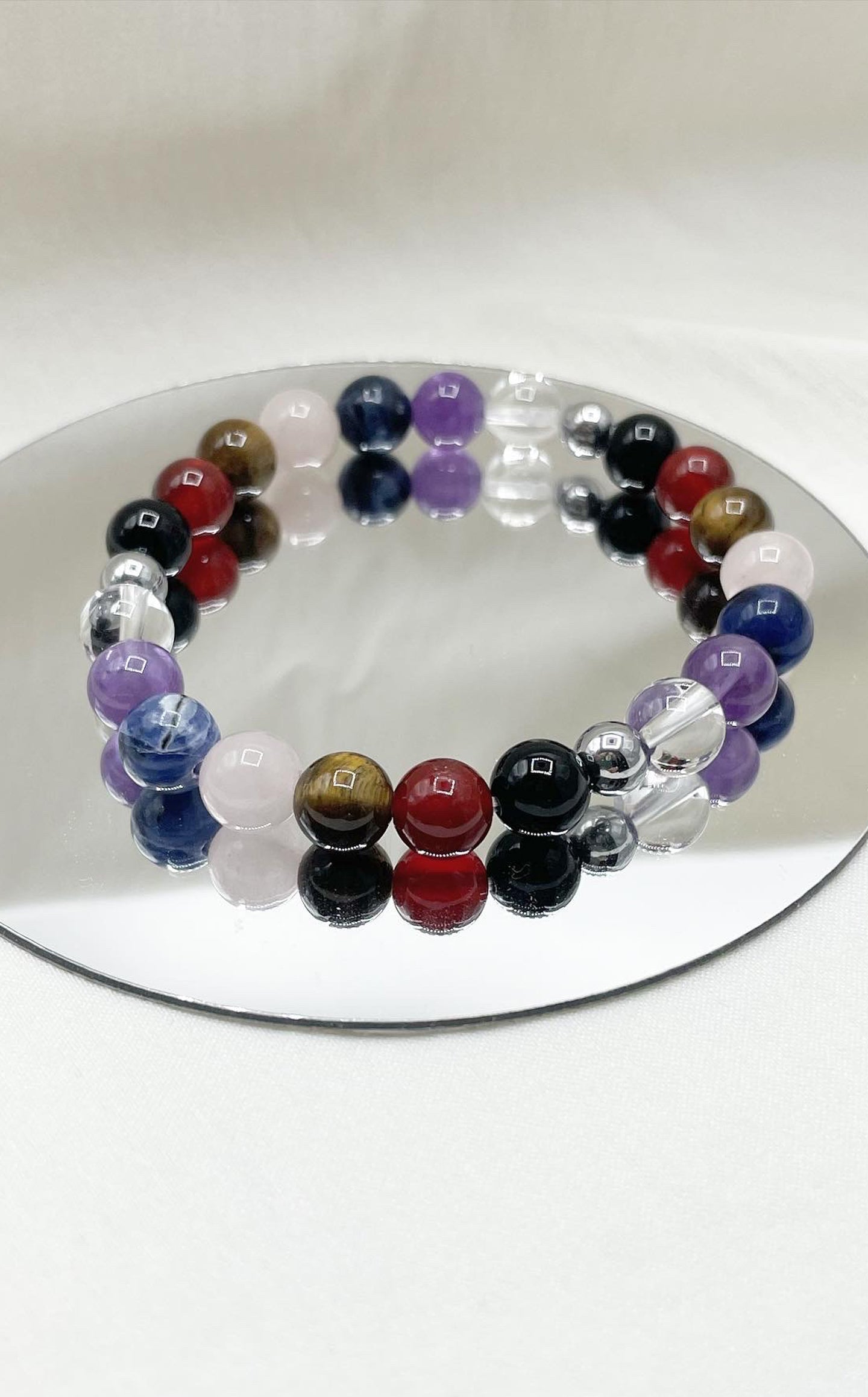 Bracciale Sheryl - 7 Chakra con Elastico