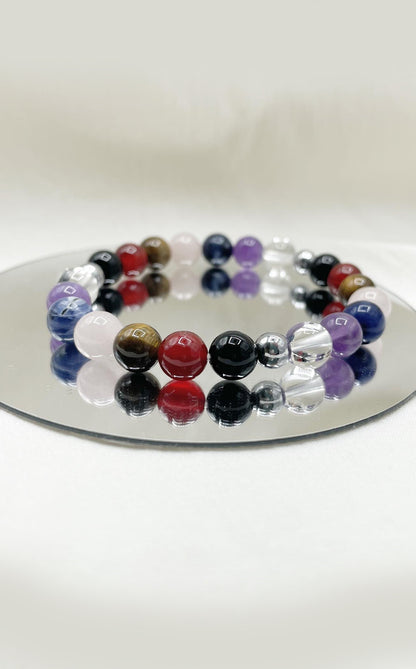 Bracciale Sheryl - 7 Chakra con Elastico