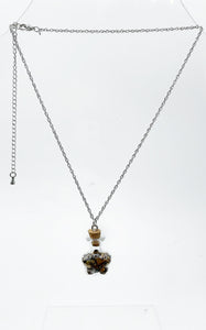 Collana Boccetta Occhio di Tigre
