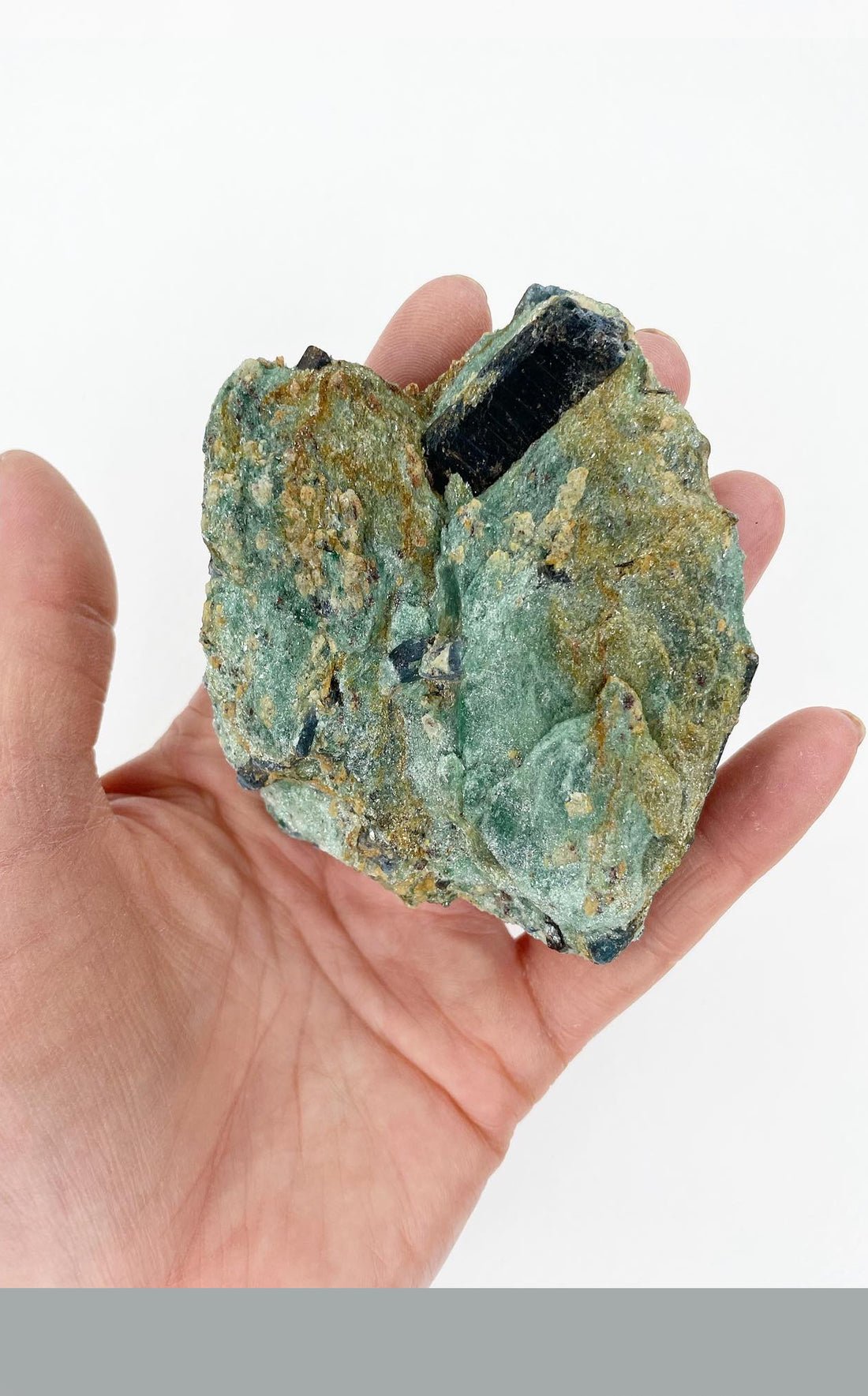 Cianite e Fuchsite grezze