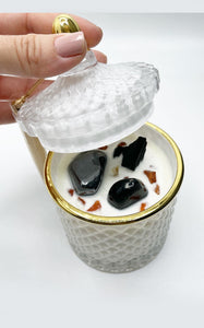 Luxury Crystal Jar - PROTECTION