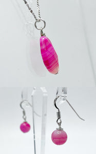 Set Agata Fucsia - Gemelli