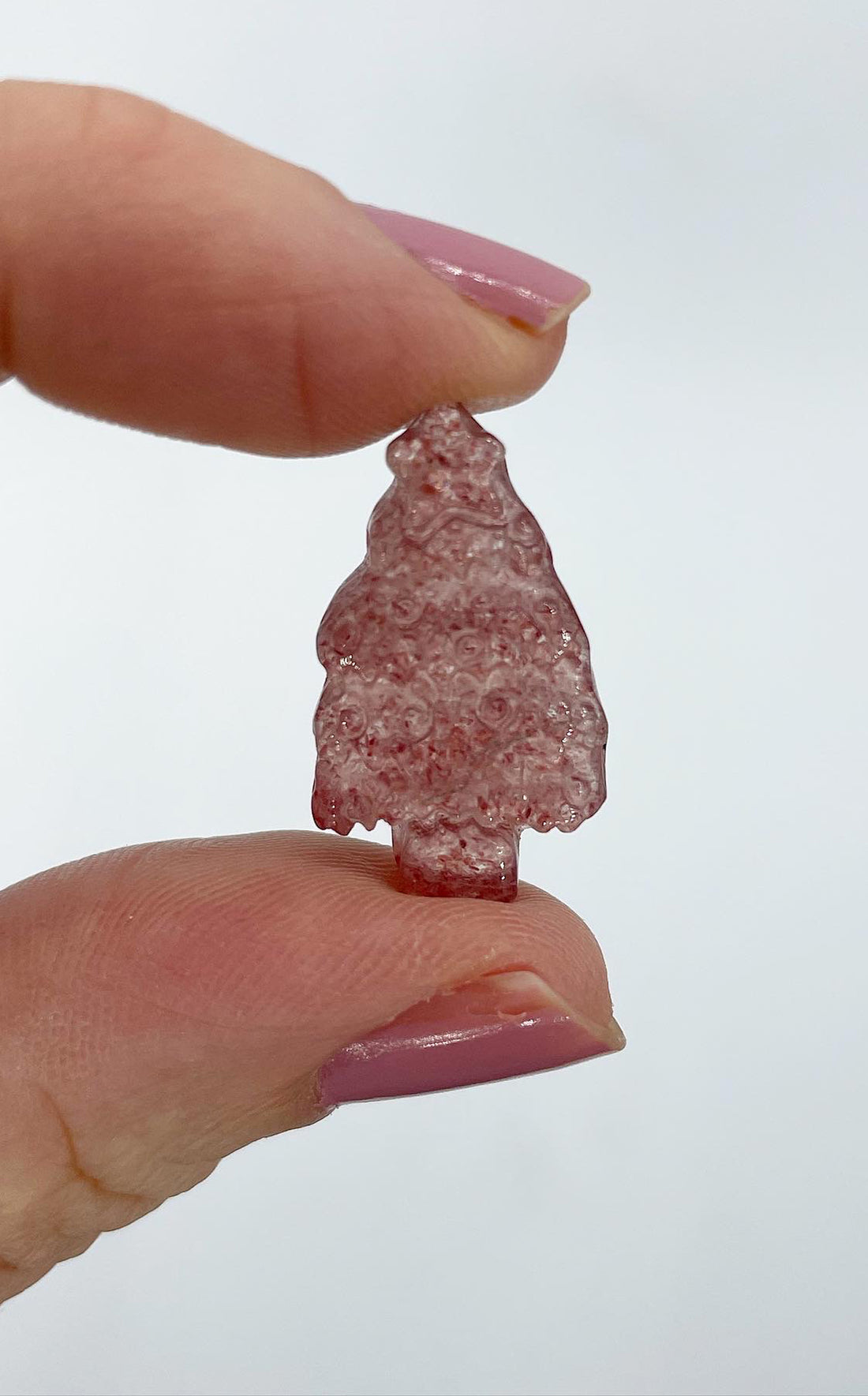 Albero Natalizio Quarzo Fragola
