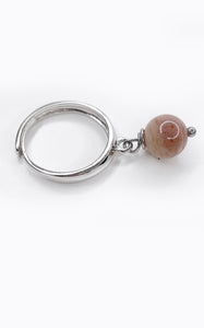 Anello Pietra di Luna e Argento 925