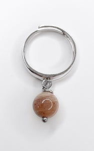 Anello Pietra di Luna e Argento 925