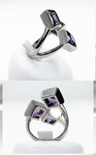 Carica l&#39;immagine nel visualizzatore di Gallery, Anello Ametista Argento 925

