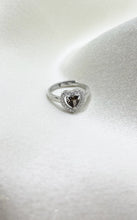 Carica l&#39;immagine nel visualizzatore di Gallery, Anello Quarzo fumè Cuore e Argento 925
