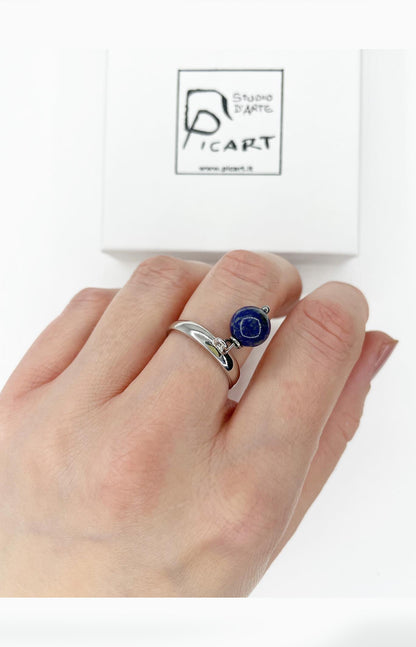 Anello Atlas - Lapislazzuli Argento 925