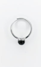 Carica l&#39;immagine nel visualizzatore di Gallery, Anello Quarzo Tormalinato (rame placcato Argento 925)
