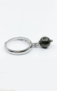 Anello Pirite e Argento 925