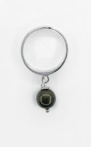 Anello Pirite e Argento 925