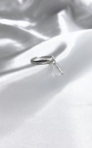 Anello Atlas - Cristallo di Rocca Argento 925