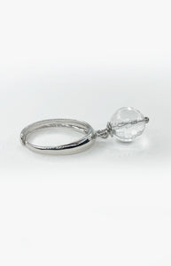 Anello Atlas - Cristallo di Rocca Argento 925