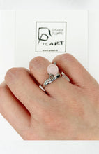 Carica l&#39;immagine nel visualizzatore di Gallery, Anello Atlas - Quarzo Rosa Argento 925
