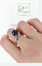 Carica l&#39;immagine nel visualizzatore di Gallery, Anello Sodalite Argento 925
