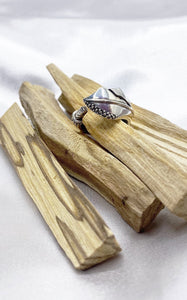 Anello foglia Argento 925