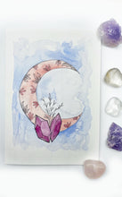 Carica l&#39;immagine nel visualizzatore di Gallery, Biglietto d&#39;Auguri Luna Rosa
