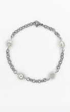 Carica l&#39;immagine nel visualizzatore di Gallery, Bracciale Perle di Fiume e Acciaio Inossidabile
