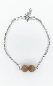 Bracciale Pietra di Luna e Argento 925