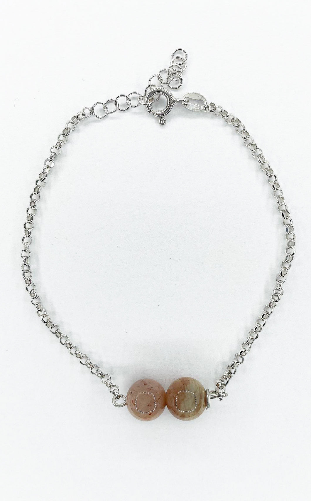 Bracciale Pietra di Luna e Argento 925