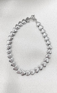 Bracciale Ematite Cuori