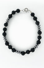Carica l&#39;immagine nel visualizzatore di Gallery, Bracciale Tormalina, Onice ed Ematite
