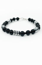 Carica l&#39;immagine nel visualizzatore di Gallery, Bracciale Tormalina, Onice ed Ematite
