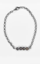 Carica l&#39;immagine nel visualizzatore di Gallery, Bracciale Labradorite e Acciaio Inossidabile
