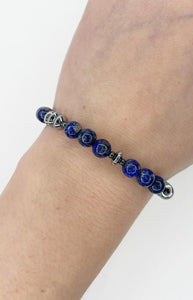 Bracciale Lapislazzuli, Ematite