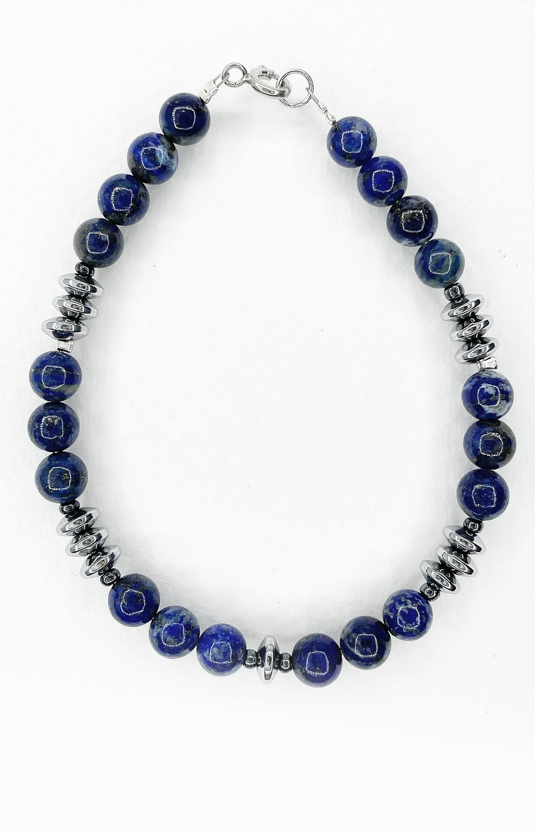 Bracciale Lapislazzuli, Ematite