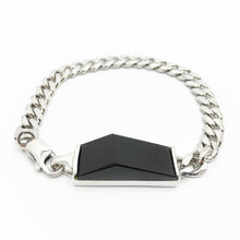 Carica l&#39;immagine nel visualizzatore di Gallery, Bracciale Onice e Argento
