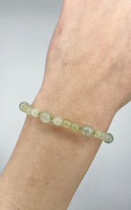 Bracciale Giada e Prehnite