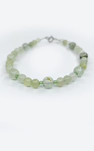 Bracciale Giada e Prehnite