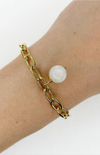Carica l&#39;immagine nel visualizzatore di Gallery, Bracciale Pietra di Luna e Acciaio Inossidabile
